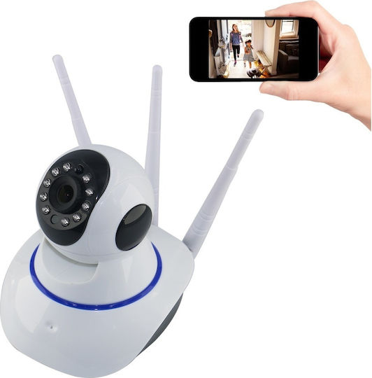 DJ38ZBMBM Cameră de Supraveghere IP Wi-Fi Full HD 1080p cu Comunicare Bidirecțională și Obiectiv 3.6mm