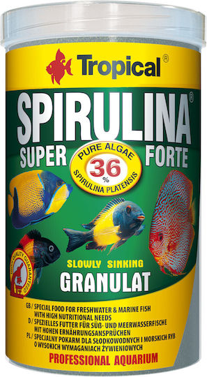 Tropical Super Spirulina Forte гранули 250ml/150g
