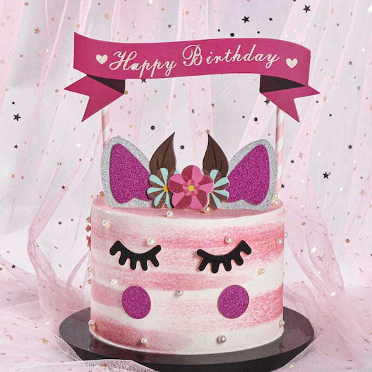 Cake Land Unicorn Cake Decoration Toppers Set