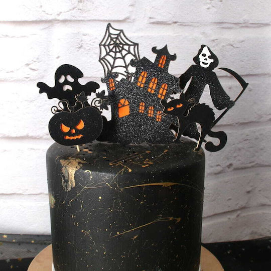 Cake Land Halloween Cake Decoration Toppers Set 6 Stück