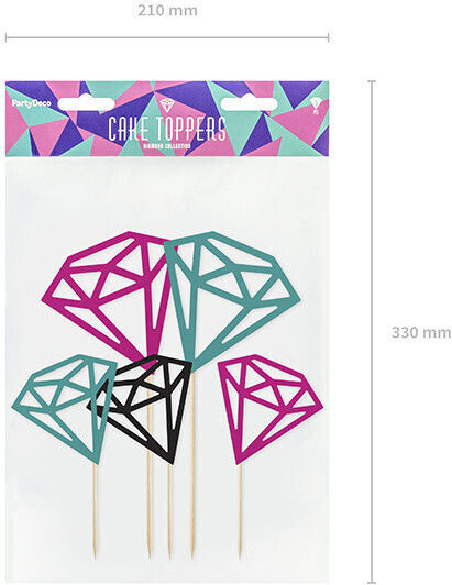 PartyDeco клечки за зъби за парти 5бр