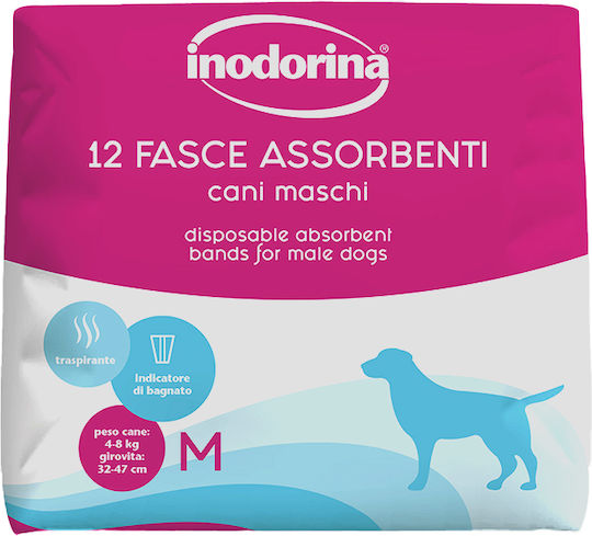 Inodorina Πάνες-βρακάκια Αρσενικούς Σκύλους 4 – 8 Kg