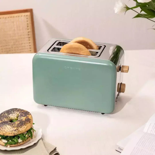 Create Φρυγανιέρα 2 Θέσεων 850W Πράσινη