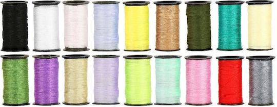 Sewing Kit Sewing Needles Assorted Colored Spools Scissors Accessories 70 Pieces Springos