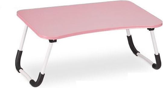 Relaxdays Pink Laptop Stand Table 10043113