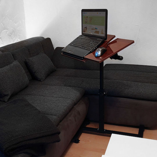 Relaxdays Stand pentru Laptop până la 19" Maro