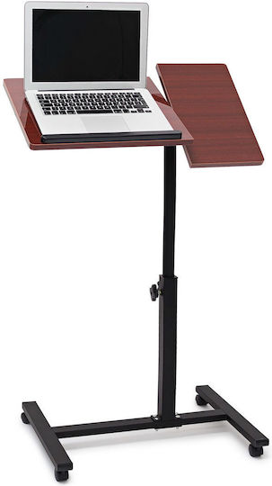 Relaxdays Stand pentru Laptop până la 19" Maro
