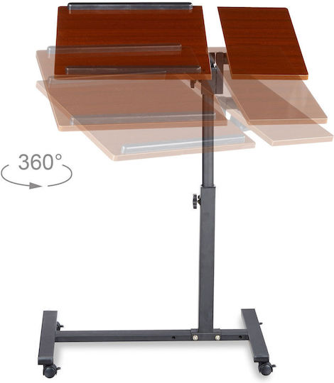 Relaxdays Stand für Laptop bis zu 19" Rot