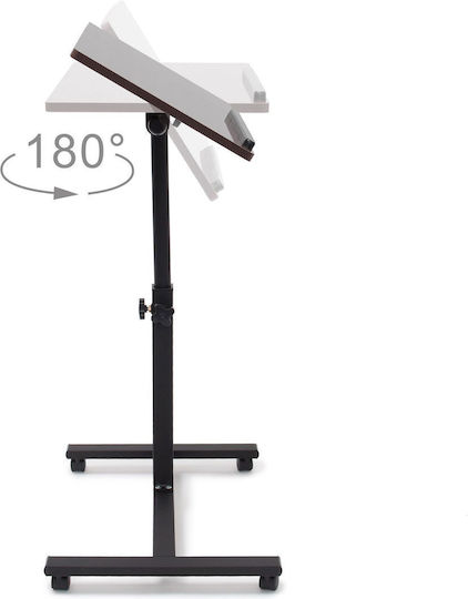 Relaxdays Stand for Laptop up to 19" Brown