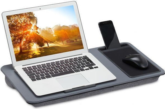Relaxdays Stand pentru Laptop până la 17.3" Gri (10036913)