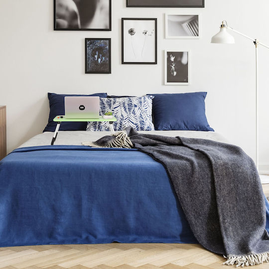 Relaxdays Tabel Pentru Laptop Verde 10043114