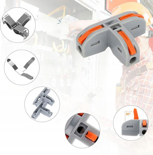 Conector electric rapid T11 3 căi 3 pini 400v 32a