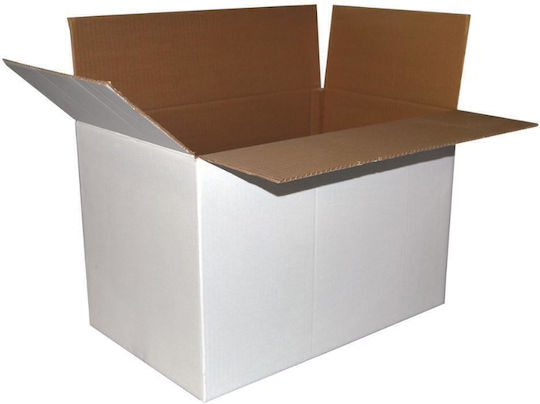 Makarigakis Pack Triple Wall Packaging Box W20xD20xH25cm 25pcs White