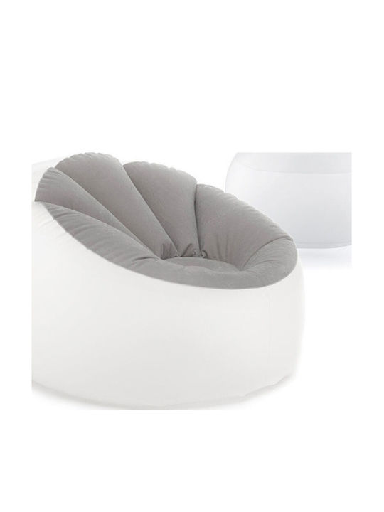 Outdoor Armchair Plastic Transparent 99x64x104cm