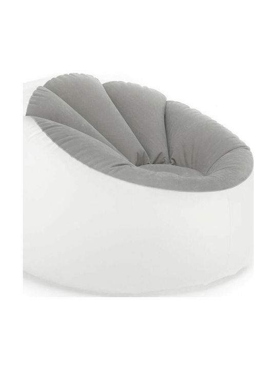 Outdoor Armchair Plastic Transparent 99x64x104cm
