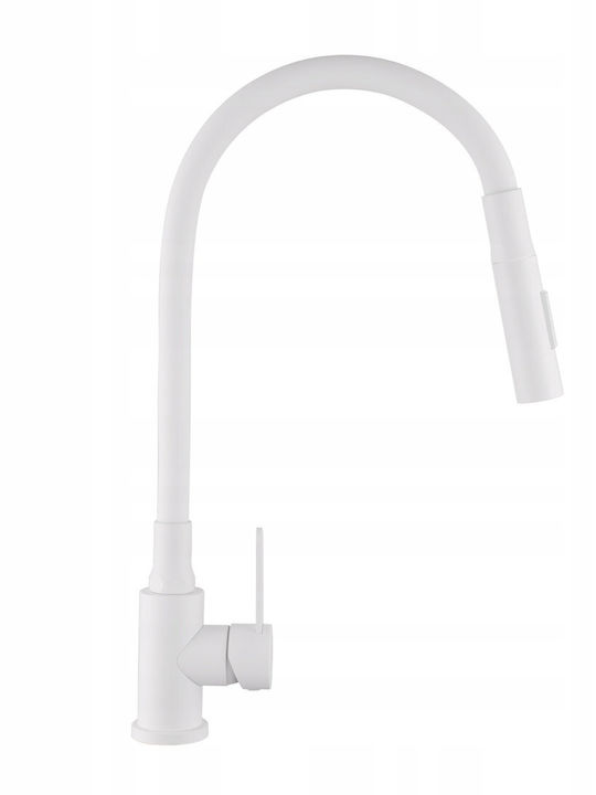 Invena Kitchen Faucet Counter White Invena Kitchen Faucet Counter White
