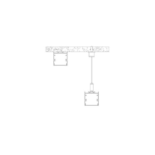 VK Lighting Aluminiumprofil für LED-Streifen 200cm