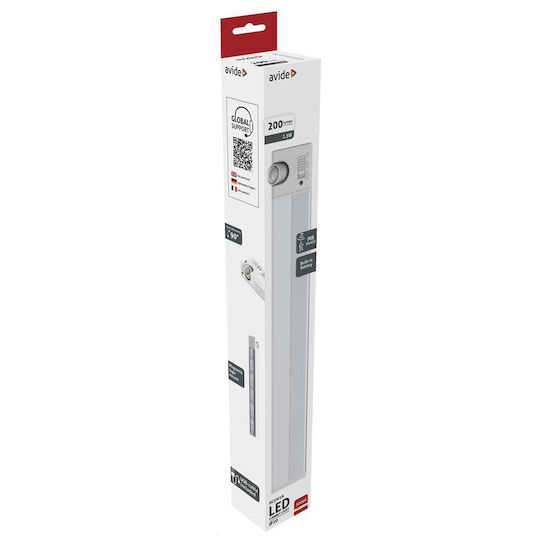 Avide LED Light for Cabinets with Battery Powered and Motion Sensor 1pcs