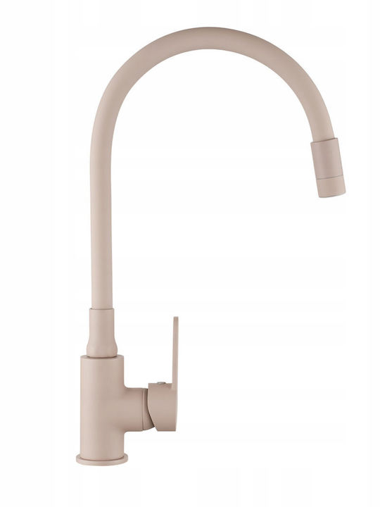 Invena Kitchen Faucet Counter Beige