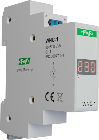 F&F Еднофазен Напрежение Монитори WNC-1
