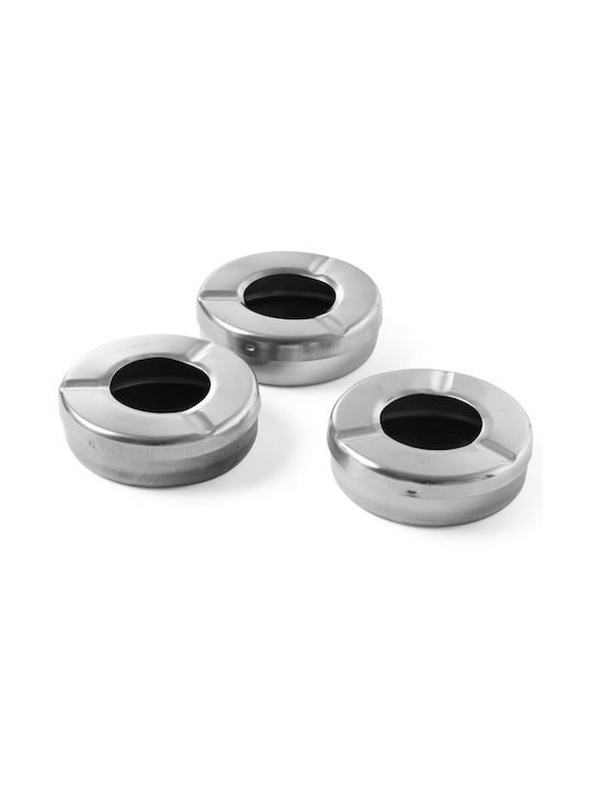 Hendi Inox Ashtray 3 Pieces