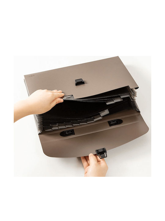 Deli Plastic Drafting Bag with Buckle and Handle (Various Colours)