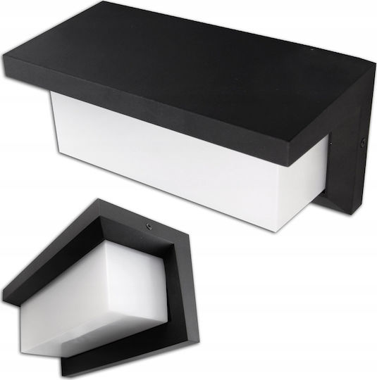 Lvt Стенен Външен Плафон LED IP54 12W с Естествено бяло Светлина