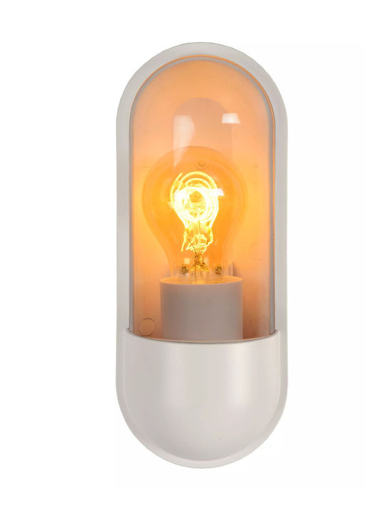 Lucide Lightning Επιτοίχια Εξωτερική Πλαφονιέρα E27 IP54
