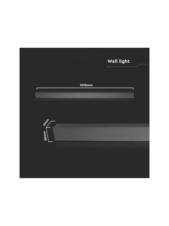 V-TAC V-TAC Wandmontiertes Lineares Außenwandleuchte LED IP65