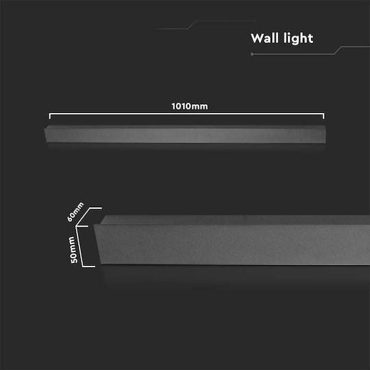 V-TAC Стенни Линейни Осветителни Тела LED IP65