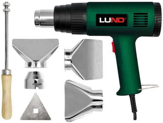 Lund Lund TO-79325 Heat Gun 2000W with Maximum Temperature 550°C