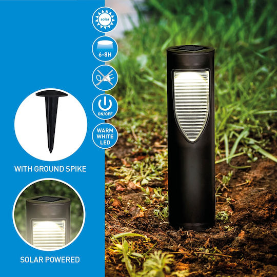 Grundig Spiked Lampă Solară cu Alb Cald Lumină 8bucx8bucx31buccm