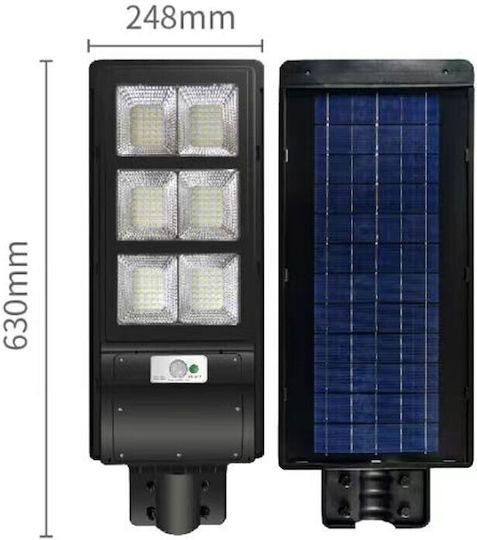 Соларна Светлина Улична 400W с Датчик за Движение и Дистанционно Управление IP67