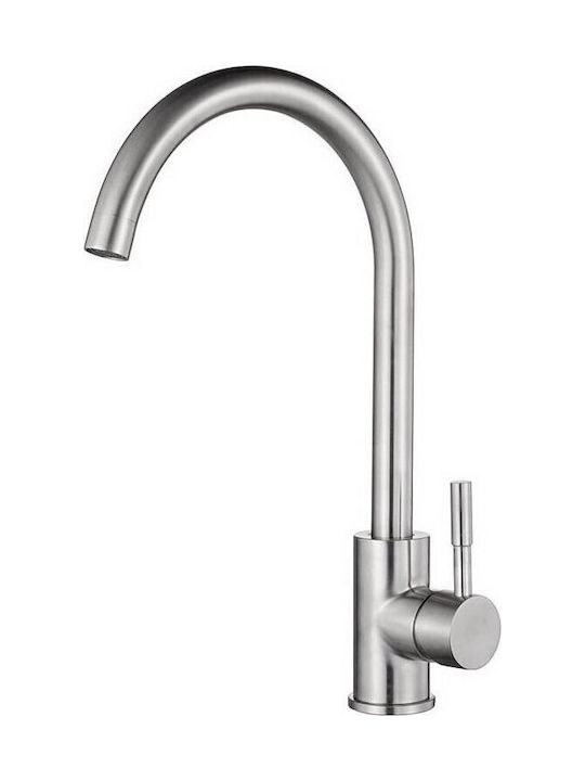 L4087 Silver Counter Kitchen Faucet L4087 Silver Counter Kitchen Faucet
