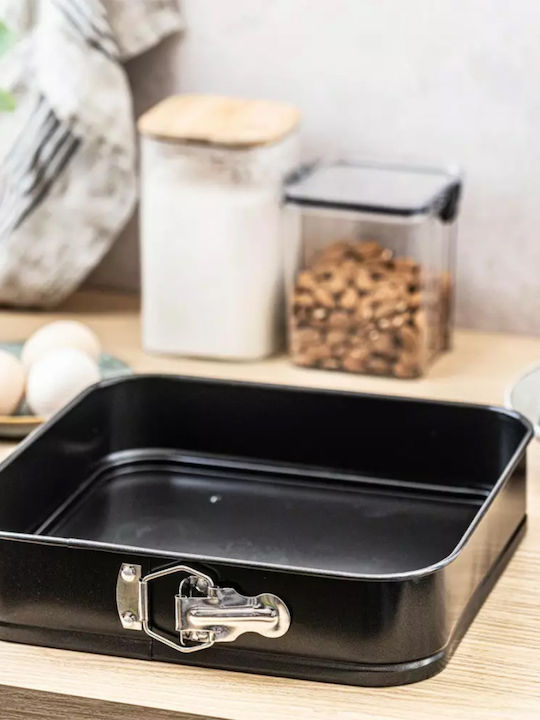 KING Hoff Non-stick Cake Baking Pan with Removable Bottom 26x26x6.8cm