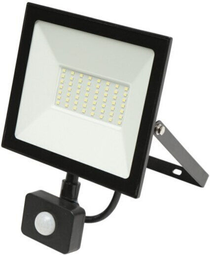 Wasserdichter LED Flutlichter 50W Kaltweiß 6400K mit Bewegungssensor IP44