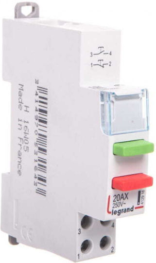 Legrand Monostable Coach Panel Switch Button 250V 20A