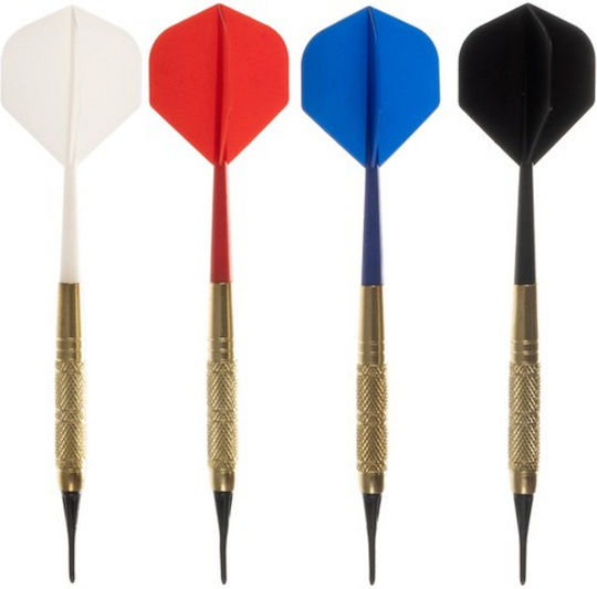 Set 12 tije profesionale pentru săgeți Idealstore fabricate din material de înaltă calitate include 200 de vârfuri moi lungime 10 cm grosime 0,8 dezvoltă dexteritatea abilitățile manuale