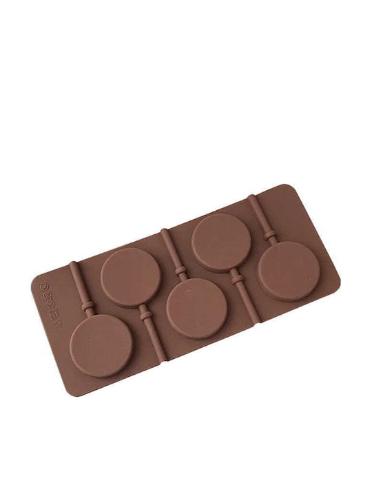 Cake Land Silicone Lollipop Baking Pan 5x10.5cm