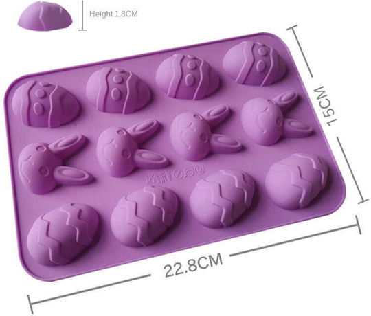 Cake Land Formă de Patiserie Bomboane de Ciocolată din Silicon 1buc
