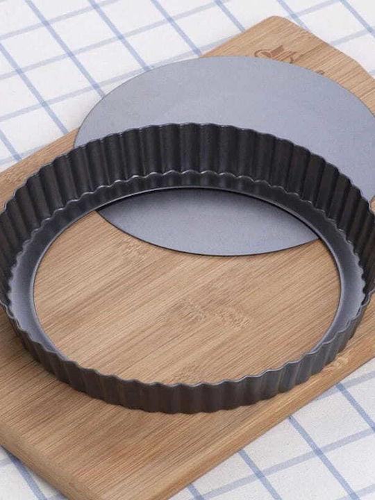 Cake Land Formă de Patiserie pentru Tartă cu Bază Detașabilă 30x30buc 1buc