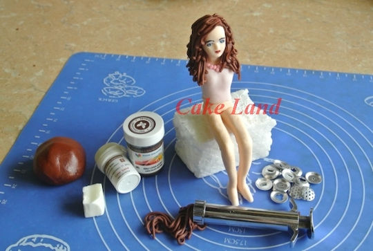 Cake Land Φόρμα Ζαχαροπλαστικής για Κέικ Στρογγυλή Πλαστική 3x3εκ.