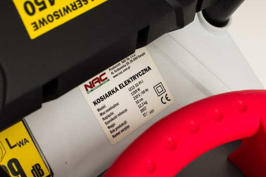 NAC Μηχανή Γκαζόν Ηλεκτρική 1200W