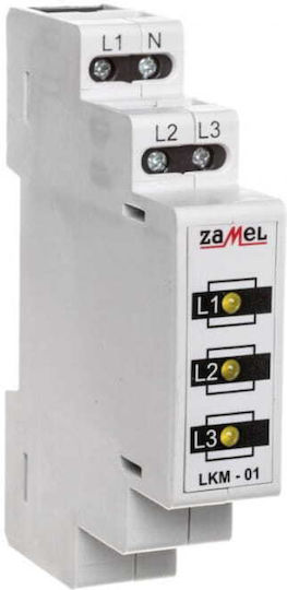 Zamel Single Panel Indicator White Light
