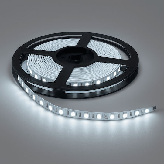 Elmark Ταινία LED 24V Ψυχρό Λευκό Φως 1m Τύπου SMD2835