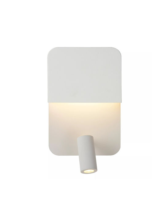 Lucide Lightning Boxer Modern Lamp Wall with Integrated LED and Warm White Light 13.5cm