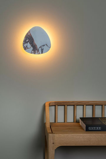 Lucide Lightning Kamien Leuchte Wand Weiß Lucide Lightning Kamien Leuchte Wand Weiß
