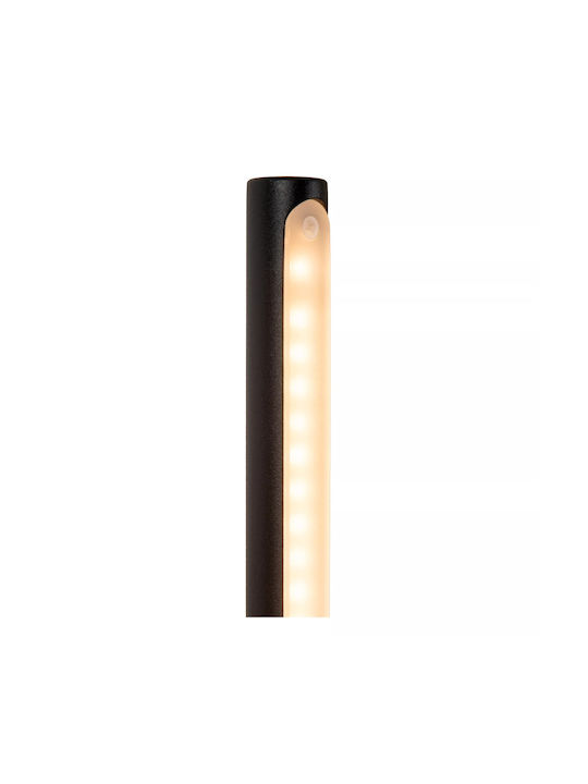 Lucide Lightning Finan Осветително тяло За стена с USB порт Черен