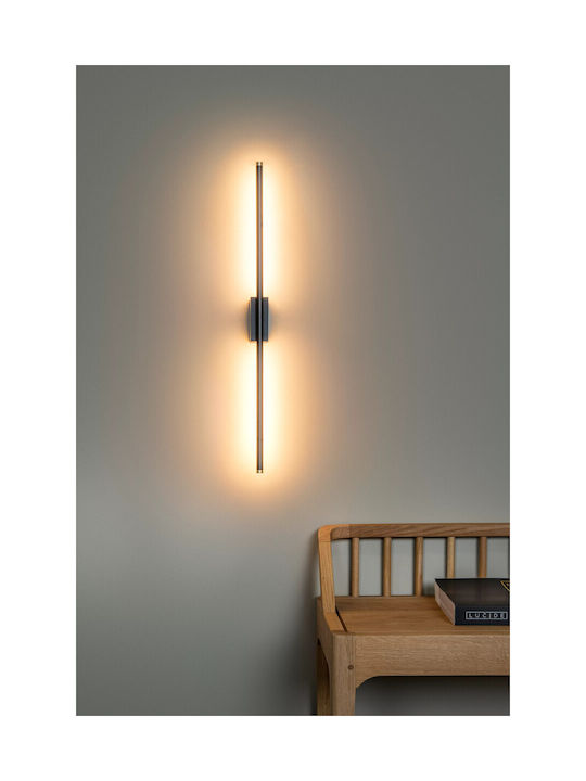 Lucide Lightning Marnik Φωτιστικό Τοίχου Μαύρο Lucide Lightning Marnik Φωτιστικό Τοίχου Μαύρο