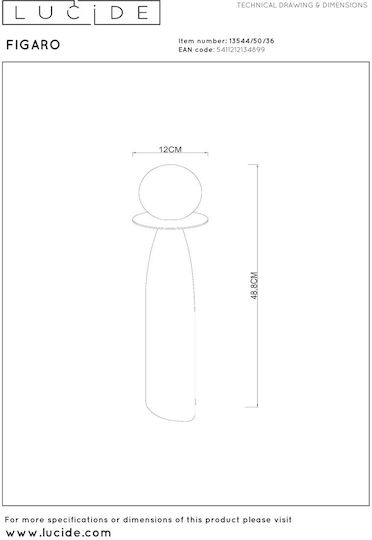 Lucide Lightning Lucide Lustră Decorativă cu Soclu pentru Bec G9 Gri
